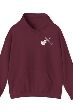 Steel Woodworks Hoodie - Maroon