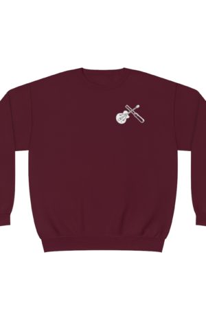 Steel Woodworks Crewneck Sweatshirt - Maroon