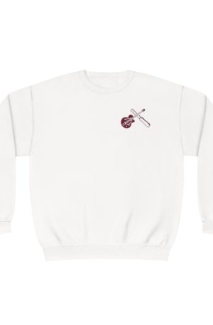 Steel Woodworks Crewneck Sweatshirt - White